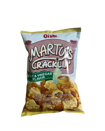 Martys Crack. Salt & Vinegar Flavor 90g - Oishi